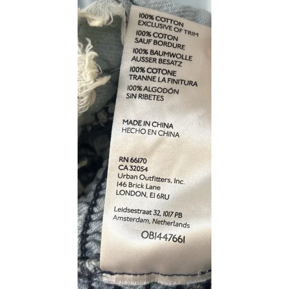 Pilcro Femme Smocked Blouse Milkmaid L Puff Sleeve Boho Western Festival Cottage - Picture 11 of 11